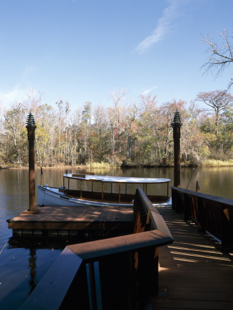 Auldbrass Plantation Boathouse (1939), Yemassee, South Carolina, Architect: Frank Lloyd Wright by Alan Weintraub Pricing Limited Edition Print image