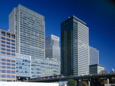Canary Wharf, Docklands, London, Canary Wharf Estate, Architect: Cesar Pelli And Associates by David Churchill Pricing Limited Edition Print image