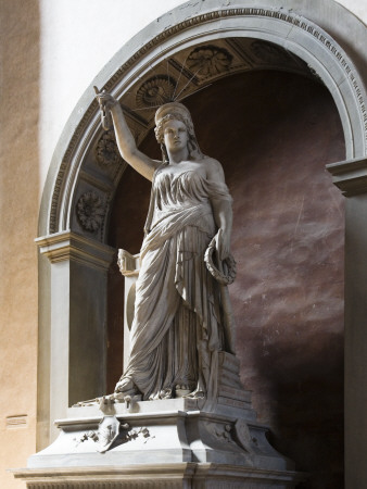 Niccoloni's Tomb, Basilica Of Santa Croce, Florence, Italy by David Clapp Pricing Limited Edition Print image