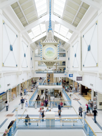 County Shopping Mall, Crawley by Craig Auckland Pricing Limited Edition Print image