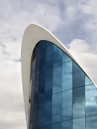 L'oceanografic, Valencia, 2003, External View Of Side Windows, Architect: Felix Candela by David Clapp Pricing Limited Edition Print image