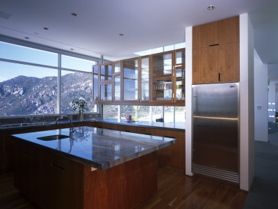 Feinstein Residence, Malibu, California, 2003, Kitchen, Architect: Stephen Kanner by John Edward Linden Pricing Limited Edition Print image