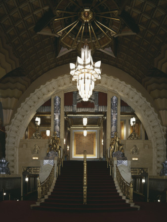 Pantages Theatre, 6233 Hollywood Boulevard, California (1929) by John Edward Linden Pricing Limited Edition Print image