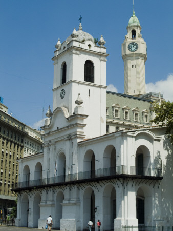 Cabildo, Plaza De Mayo, Buenos Aires, Argentina by Natalie Tepper Pricing Limited Edition Print image