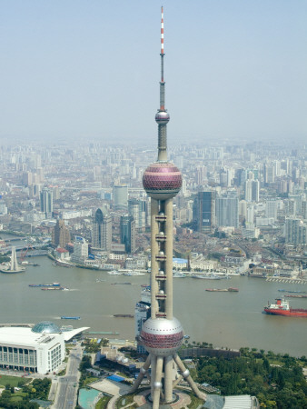 View From Grand Hyatt, Pudong, Shanghai, China by Natalie Tepper Pricing Limited Edition Print image