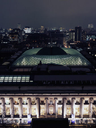 British Museum, London, Bird's Eye View Exterior, Architect: Fosters And Partners by Morley Von Sternberg Pricing Limited Edition Print image