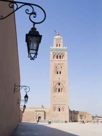 Kotoubia Mosque, Marrakech, Morocco, 1195, Minaret by Natalie Tepper Pricing Limited Edition Print image