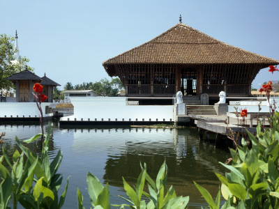 Seema Malaka, Beira Lake, Colombo, 1976-1978, Main Preaching Hall, Architect: Geoffrey Bawa by Richard Bryant Pricing Limited Edition Print image