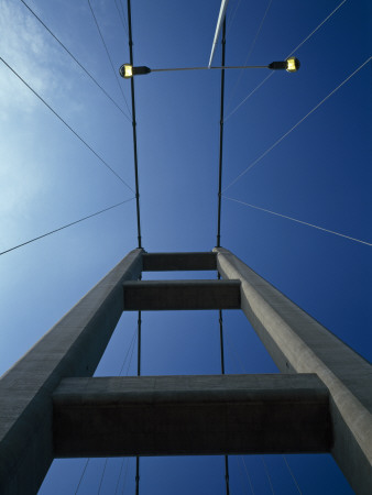 Humber Bridge, East Yorkshire, England, 1981, Pylon And Cables, Architect: Freeman Fox Engineers by Richard Bryant Pricing Limited Edition Print image