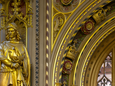 Alfred The Great Statue, Royal Gallery, Palace Of Westminster, London, Architect: Sir Charles Barry by Richard Bryant Pricing Limited Edition Print image