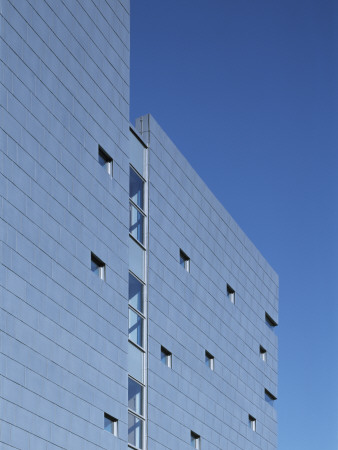 Friendship House, London, Facade Detail, Maccormac Jamieson Prichard Architects by Peter Durant Pricing Limited Edition Print image