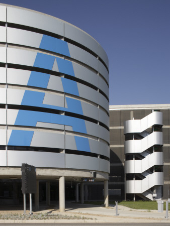 Terminal Building, Barajas Airport, Madrid, Carpark, Architects: Rogers And Lamela Partnership by Richard Bryant Pricing Limited Edition Print image