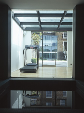 Gym Room, Belsize Architects by Nicholas Kane Pricing Limited Edition Print image
