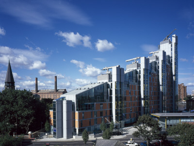 Montevetro Apartments, Thames Riverside, Battersea - Overall View Lowest Position by Richard Bryant Pricing Limited Edition Print image