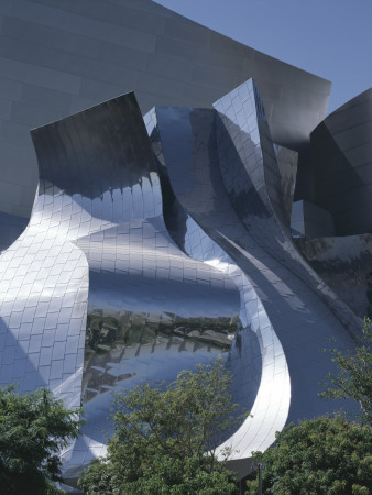 Walt Disney Concert Hall, Downtown Los Angeles, Roof Of The Founders Room by Richard Bryant Pricing Limited Edition Print image