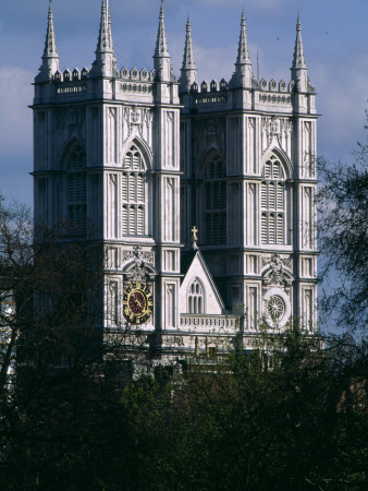 West Towers, Westminster Abbey, London, 1735 - 1745, Original By Sir Wren, Modified By Hawksmoor by Richard Turpin Pricing Limited Edition Print image