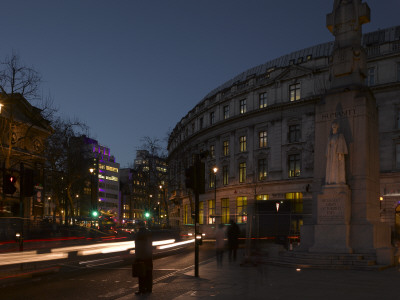 Charing Cross Road, London by Richard Bryant Pricing Limited Edition Print image