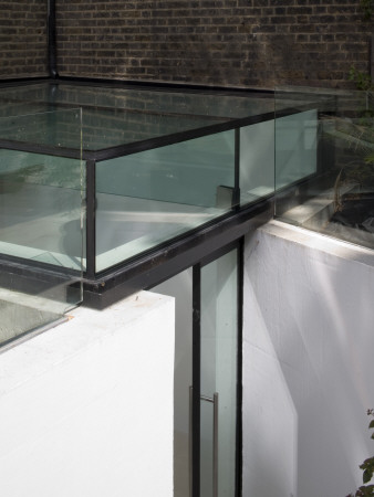 Glass Extension, Glass Roof Detail, Architect: Paul Archer Design by Will Pryce Pricing Limited Edition Print image