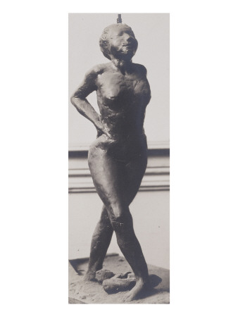 Photo D'une Sculpture En Cire De Degas:Danseuse Au Repos ,Les Mains Sur Les Reins (Rf 2088) by Ambroise Vollard Pricing Limited Edition Print image