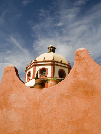 The Dome Of A Church, San Miguel De Allende, Guanajuato State, Mexico by Julie Eggers Pricing Limited Edition Print image