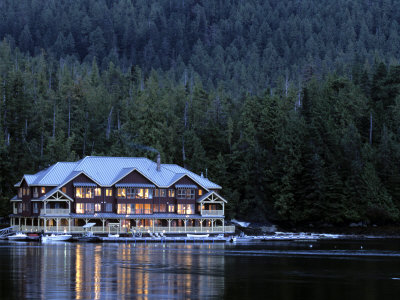 King Pacifci Lodge, British Columbia, Canda by Michael Defreitas Pricing Limited Edition Print image