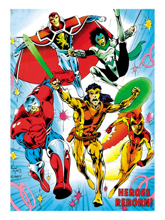 The Official Handbook Of The Marvel Universe Teams 2005 Cover: Albion by Alan Davis Pricing Limited Edition Print image