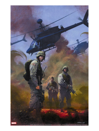 Combat Zone: True Tales Of Gis In Iraq Cover: Marvel Universe by Jurgens Dan Pricing Limited Edition Print image