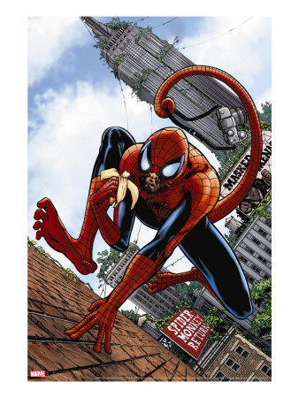 Marvel Apes: Amazing Spider-Monkey Special #1 Cover: Spider-Man by Watson John Pricing Limited Edition Print image