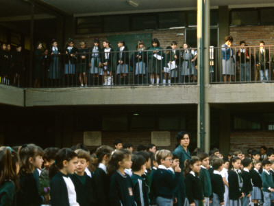 Argentine Schoolchidren by Eloise Patrick Pricing Limited Edition Print image