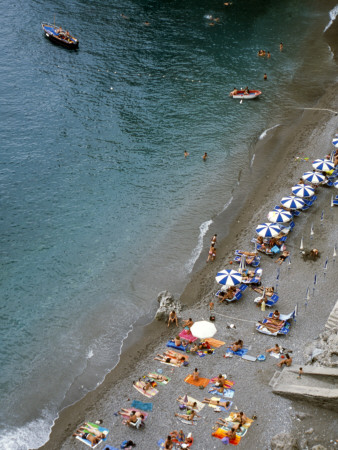 Amalfi Sunbathers by Eloise Patrick Pricing Limited Edition Print image