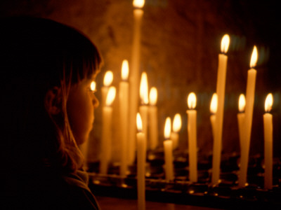 Girl With Candels by Eloise Patrick Pricing Limited Edition Print image