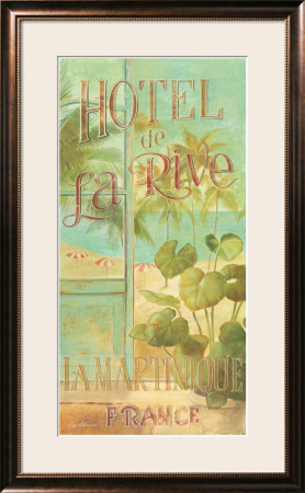 Hotel De La Rive by Fabrice De Villeneuve Pricing Limited Edition Print image
