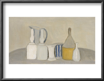 Still Life Of Bottles And Pitcher, 1946 by Giorgio Morandi Pricing Limited Edition Print image