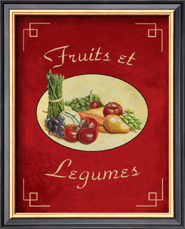Fruits Et Legumes by Catherine Jones Pricing Limited Edition Print image