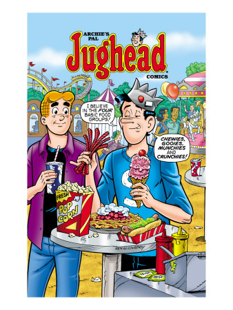 Archie Comics Cover: Jughead #195 Carnival Food by Rex Lindsey Pricing Limited Edition Print image