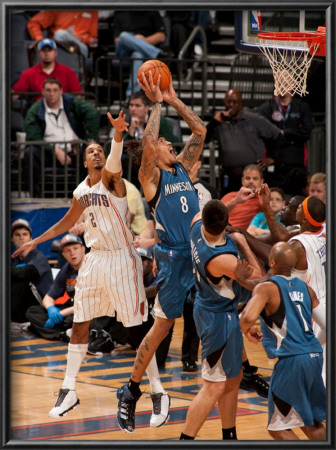Minnesota Timberwolves V Charlotte Bobcats: Michael Beasley by Kent Smith Pricing Limited Edition Print image