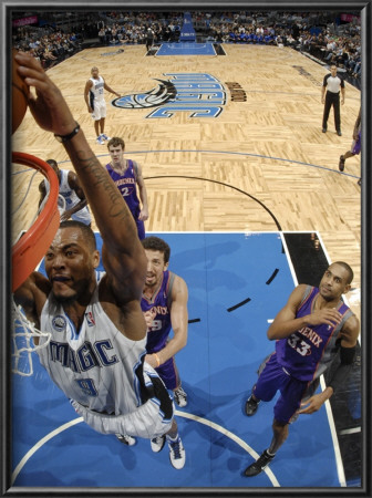 Phoenix Suns V Orlando Magic: Rashard Lewis by Fernando Medina Pricing Limited Edition Print image