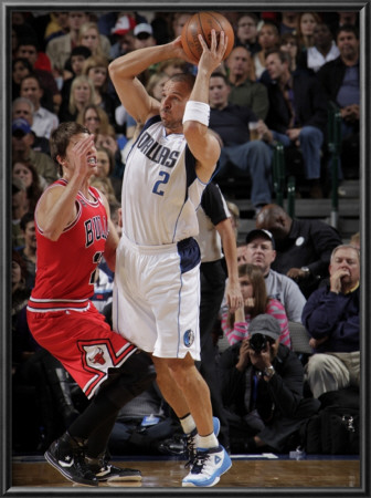 Chicago Bulls V Dallas Mavericks: Jason Kidd And Kyle Korver by Glenn James Pricing Limited Edition Print image