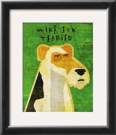 Wire Fox Terrier by John Golden Pricing Limited Edition Print image