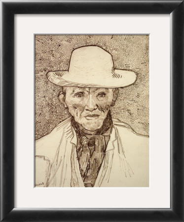 Peasant Of The Camargue, Portait Of Patience Escalier, C.1888 by Vincent Van Gogh Pricing Limited Edition Print image