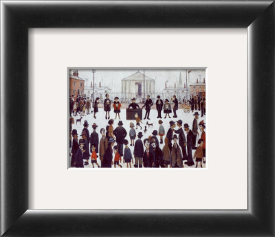 The Prayer Meeting by Laurence Stephen Lowry Pricing Limited Edition Print image