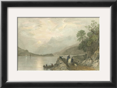 Pastoral Riverscape Iii by William Henry Bartlett Pricing Limited Edition Print image