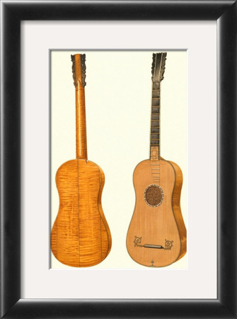 Antique Guitars I by William Gibb Pricing Limited Edition Print image