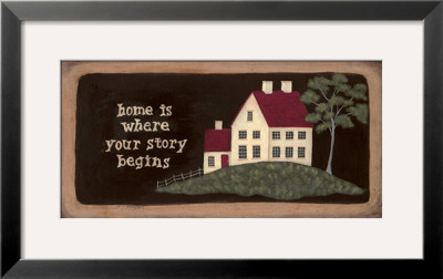 Home Is Where Story by Jo Moulton Pricing Limited Edition Print image