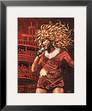 Tina Turner by Ingrid Black Pricing Limited Edition Print image
