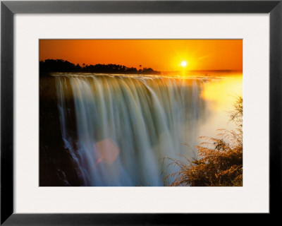 Victoria Falls - Zimbabwe by Roger De La Harpe Pricing Limited Edition Print image