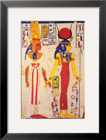 Nefertari And Isis by Theban Tomb Pricing Limited Edition Print image