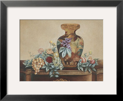 Vase With Purple Flowers by Kay Lamb Shannon Pricing Limited Edition Print image