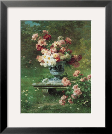 Heritage, Peonies by Henri Lemaire Pricing Limited Edition Print image