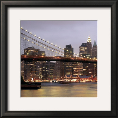 Nightmood Of Downtown Manhattan by Torsten Hoffmann Pricing Limited Edition Print image